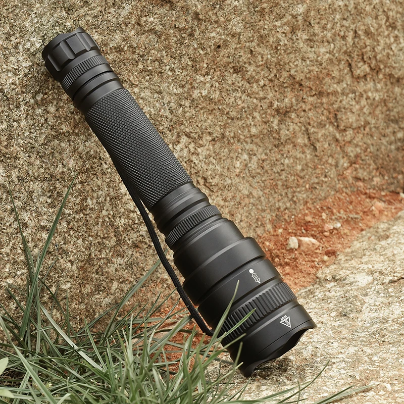 XHP50.2 LED flashlight 80000LM Aluminum alloy Zoomable torch Tactical defense Lantern For Camping Hiking light include battery