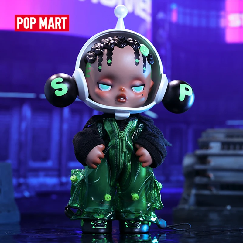 POP MART SKULLPANDA OOTD THE WILD GREEN FIGURINE Action Figure Limited Edition