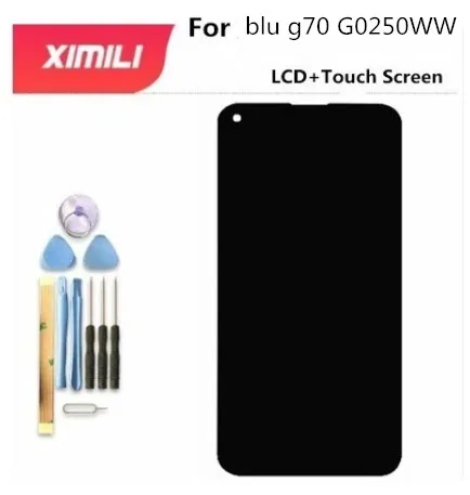 6.35 Inci Asli untuk Blu G70 G0250WW Tampilan LCD + Layar Sentuh Digitizer Assembly 100% Asli Baru LCD + Digitizer Sentuh + Alat