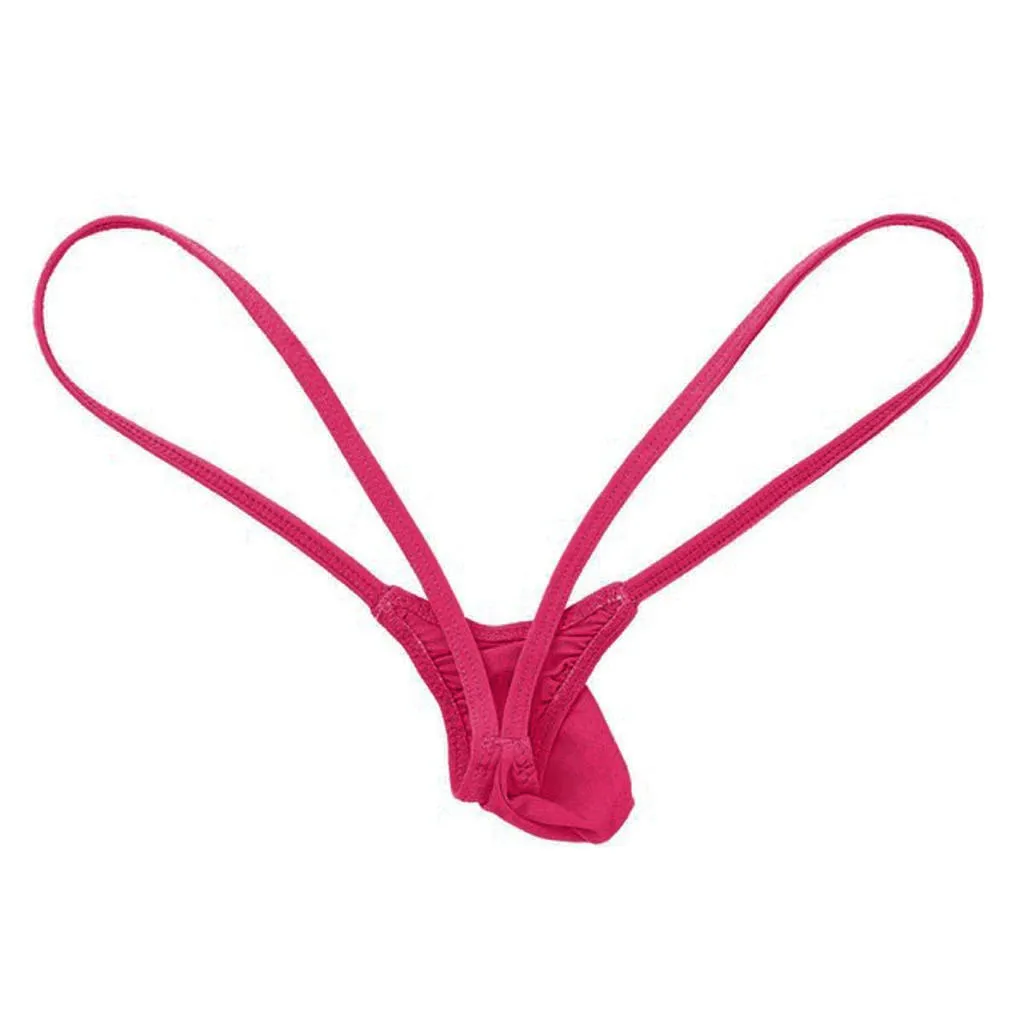 New Solid color men\'s sexy thong Y\