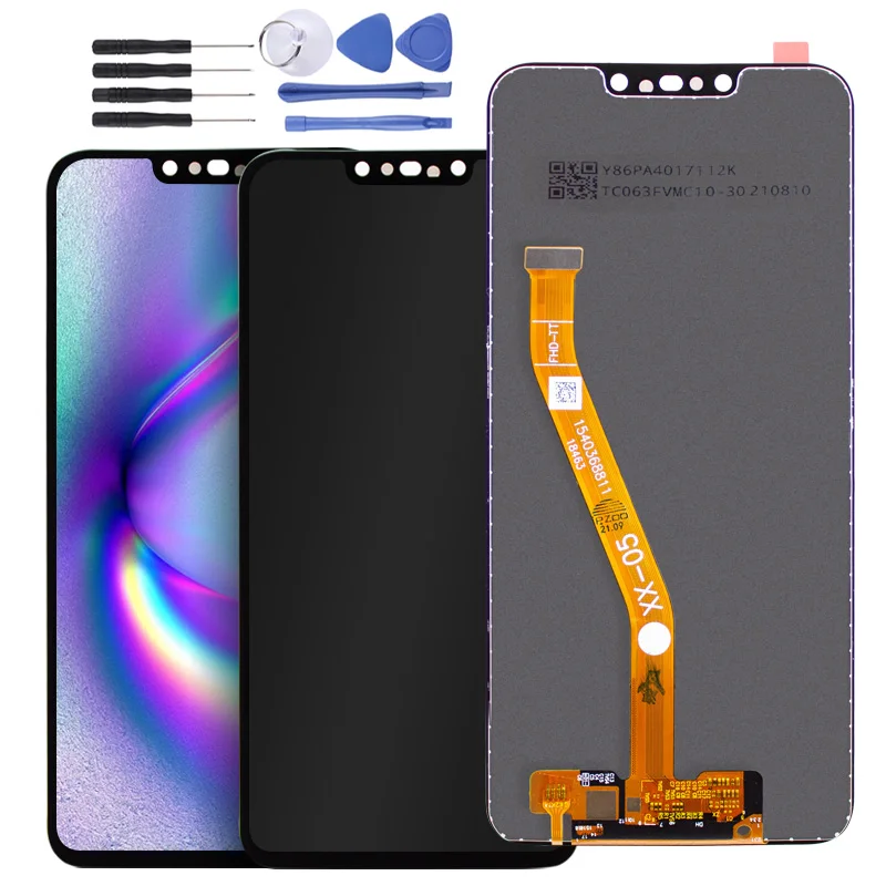 

original 6.3" Mobile Phone Lcds Display With Touch Screen Panel Digitizer Assembly For Huawei Nova 3i INE-LX1r INE-LX2 INE-LX2r