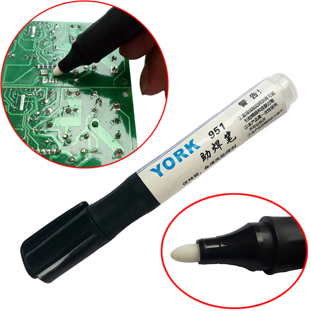 KESTER-951 Soldering Flux Pen Surface Mount Low-Solid Non-Clean Rosin Flux Pens For DIY Solar Panel Electrical Repairment