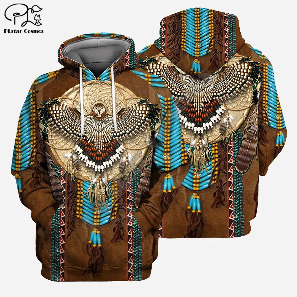 PLstar Cosmos Aboriginal Native Style Symbols 3D Printed Hoodies Sweatshirts Zip Hooded For Men/Women Casual Streetwear N20