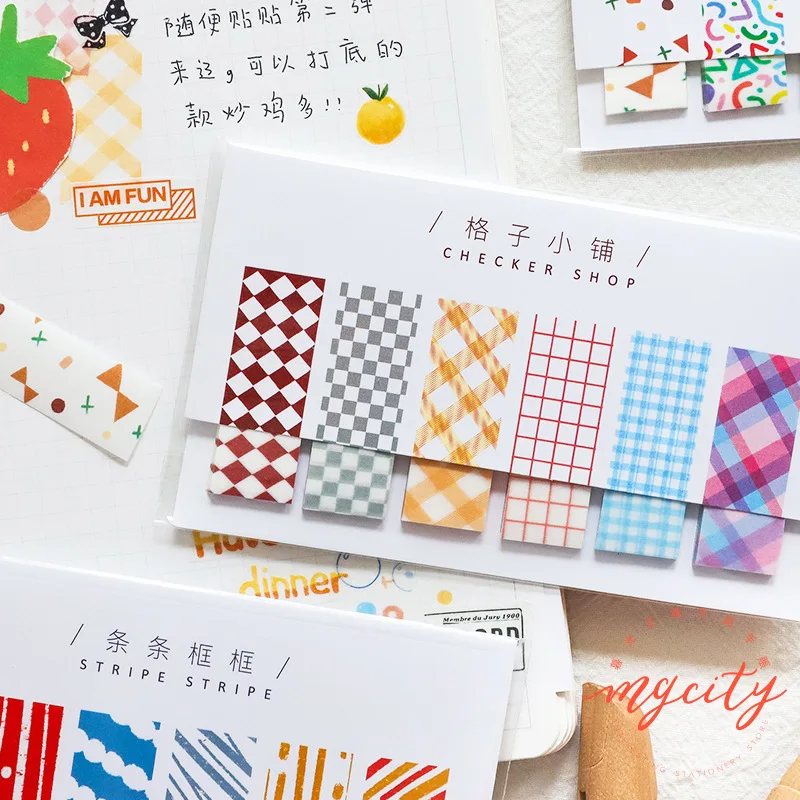 Salt Life Series Multi-Color Memo Pad Planner DIY Sticky Notes Paper Stickers Bookmark School Office Supply Stationery