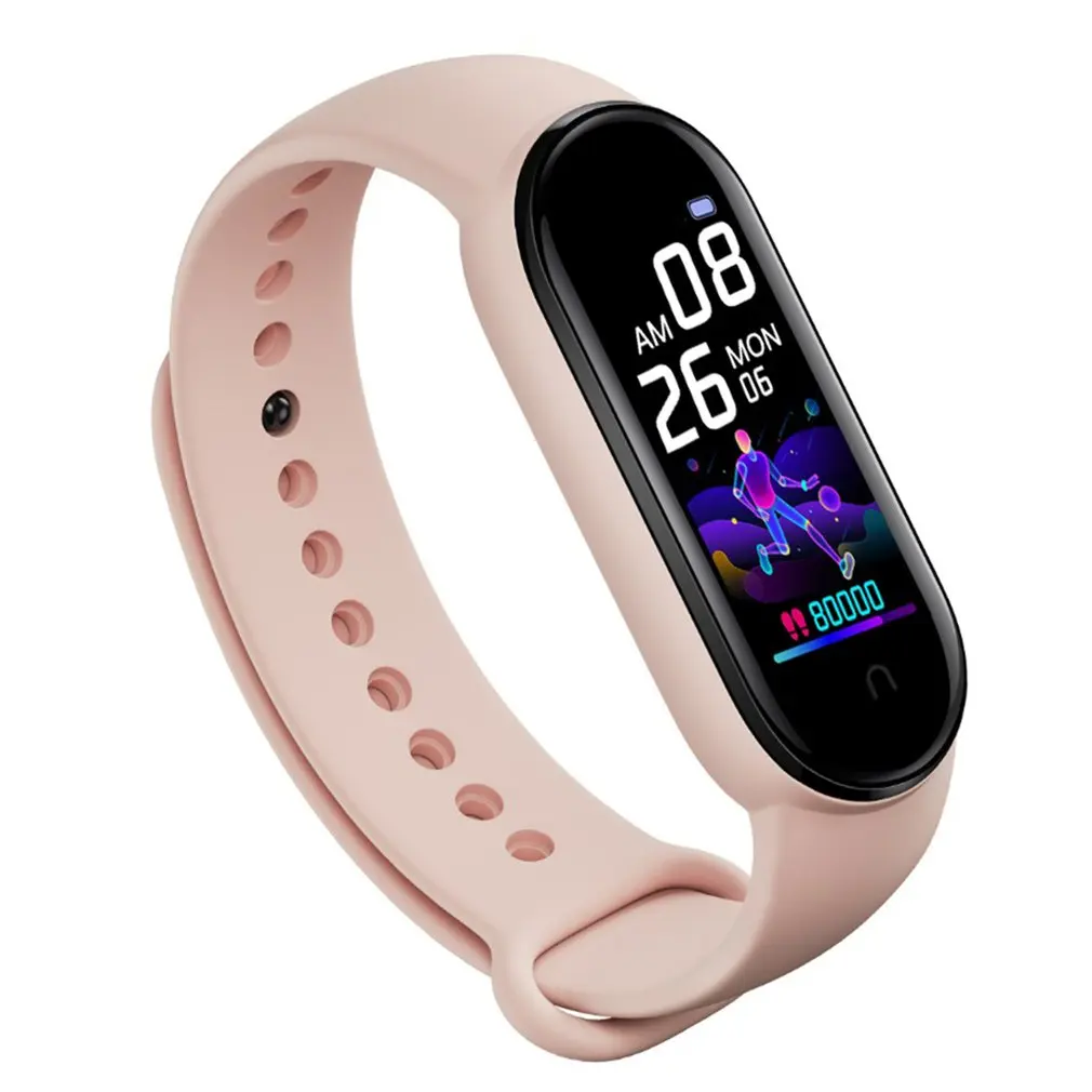M5 الذكية ووتش الرجال النساء القلب معدل Smartband اللياقة البدنية المقتفي Smartwatch الفرقة 5 الرياضة ووتش الذكية سوار ل IOS الروبوت