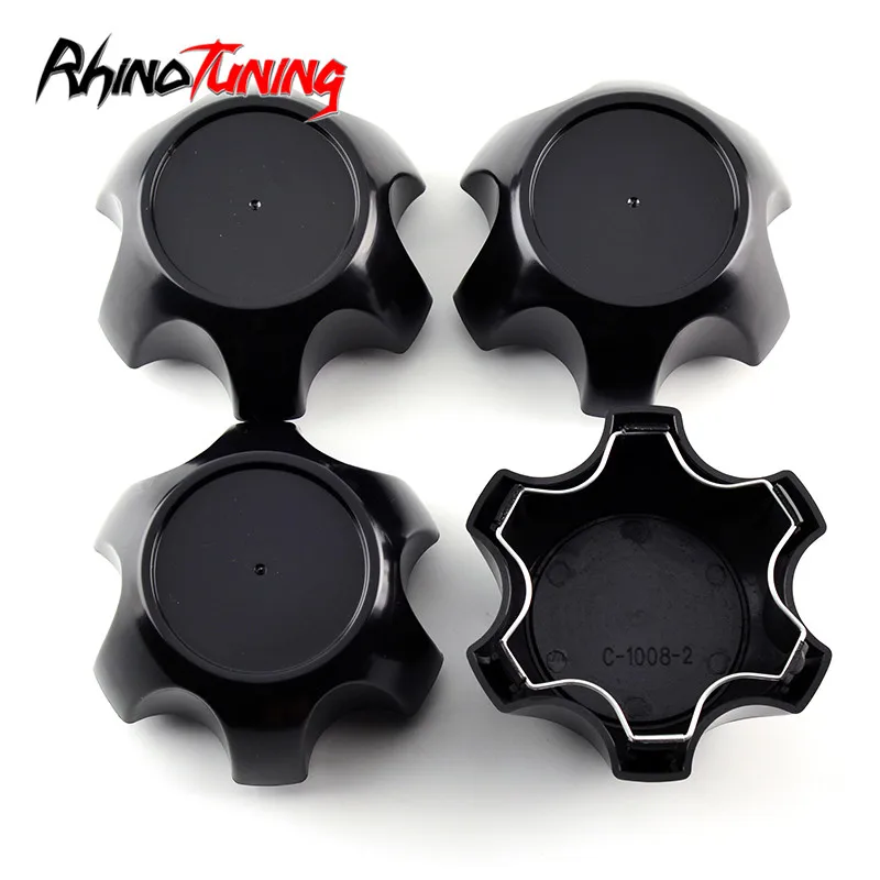 4pcs 110mm 93mm Wheel Car Hub Cap For C-1008-2  Rim Center Cover Dust  Refits Styling Auto Wheel Exterior Accessories Black