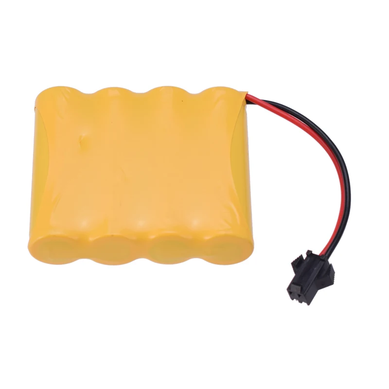 2pcs 4.8V 6V 7.2V 9.6V 700mAh Ni-Cd AA Battery Pack Rechargeable For Remote Control Electric Car Toys SM-2P Plug Nicd Battery
