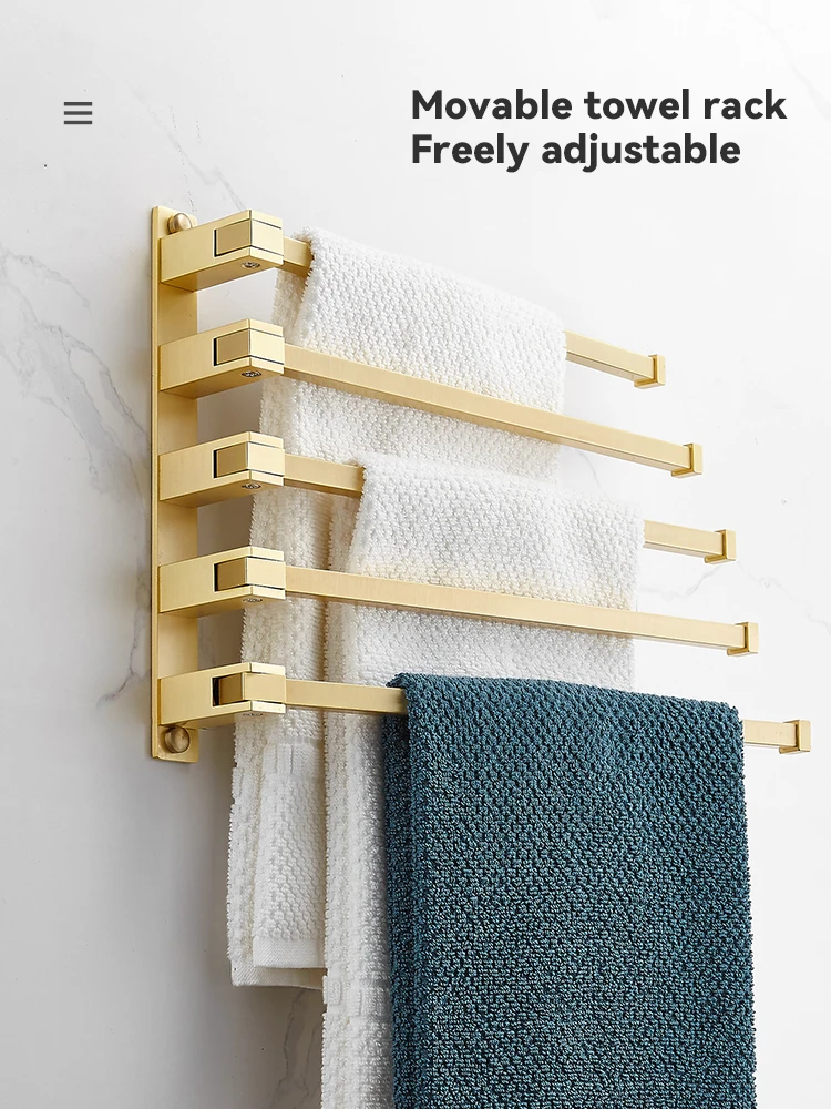 

Gold Towel Bar Rail Toilet Paper Holder Towel Rack Hook Soap Dish Toilet Brush Phone Stand Toliet Paper Box Brass Towel Shelf 01