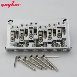 12-String Strato Type Bridge Chrome Electric Guitar Hardtail Bridge