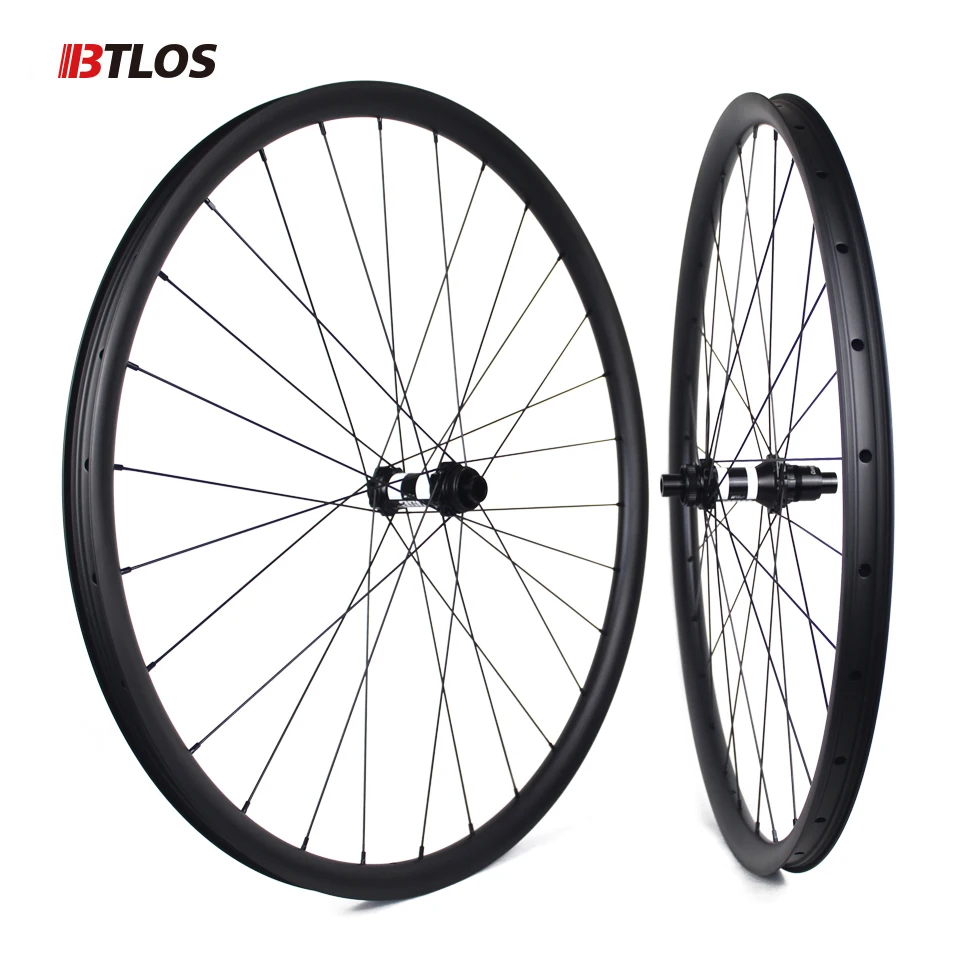 

29er XC Seeies DT350 2021+ / DT240exp hubs Symmetric XC Trail carbon wheelset - WM-i25-9