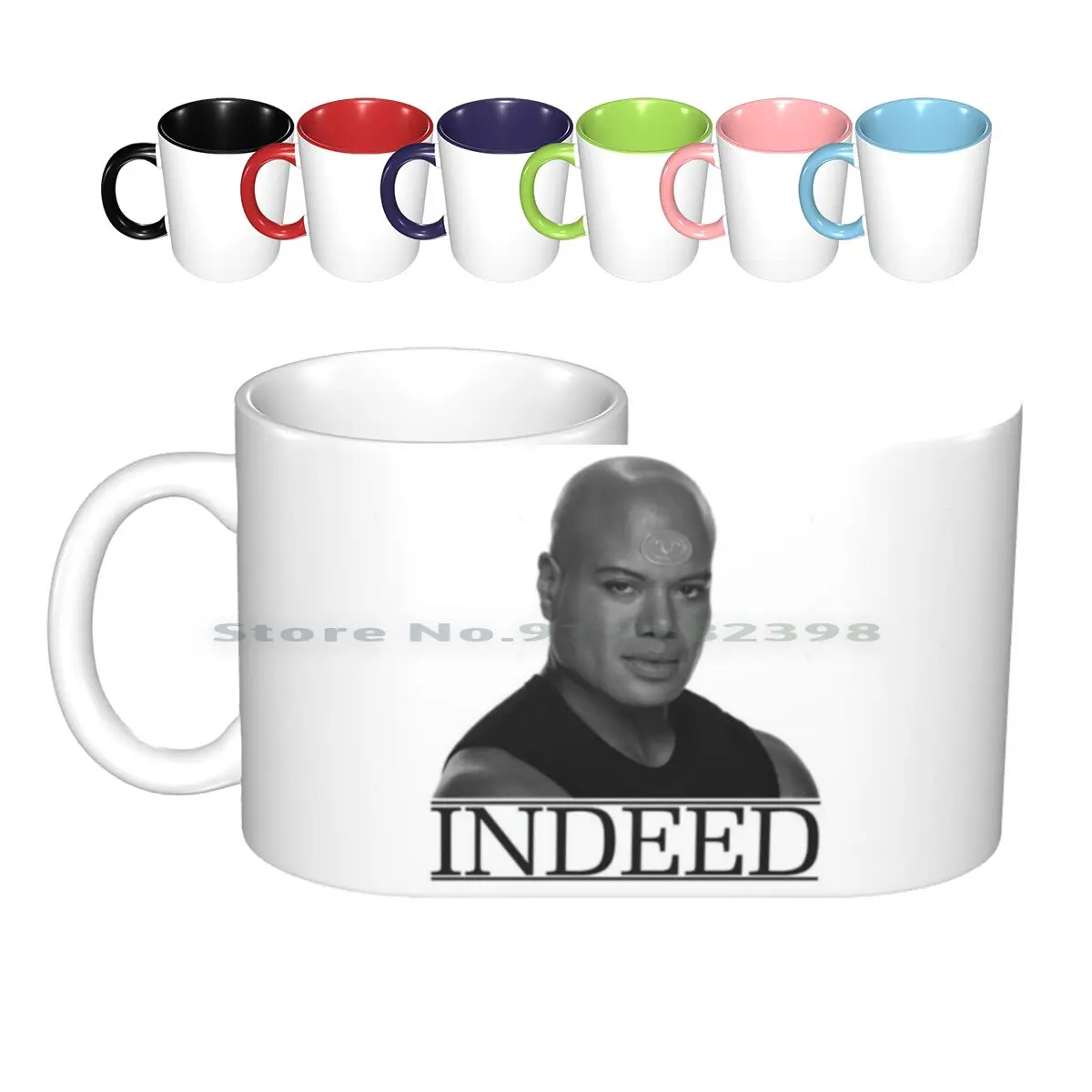 Indeed Ceramic Mugs Coffee Cups Milk Tea Mug Tealc Stargate Atlantis Sg1 Jaffa Indeed Apophis Goauld Samantha Carter Jackson