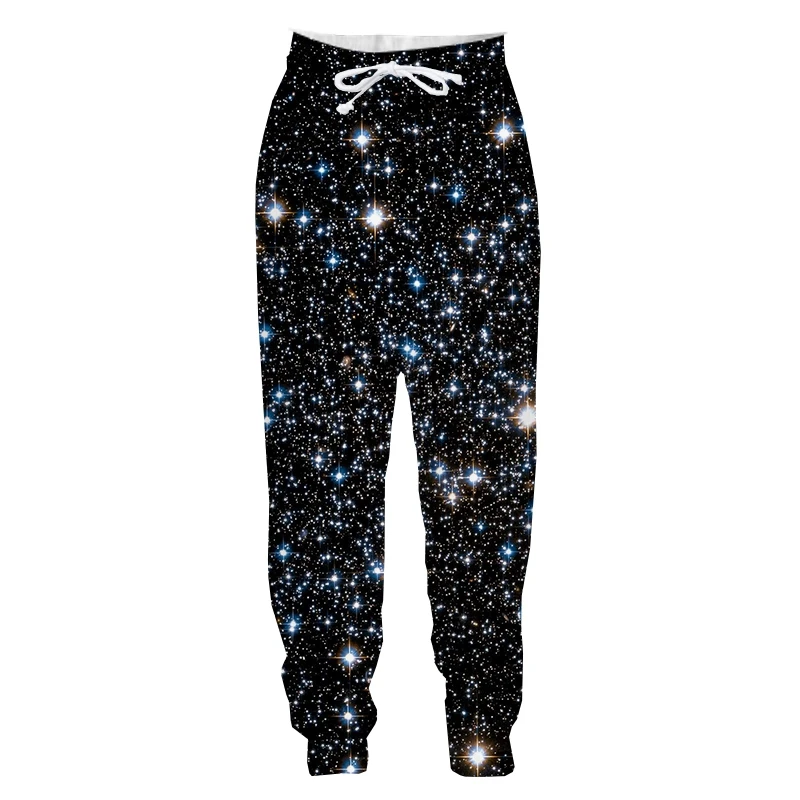 

Jumeast 3D Print Boys Girls Starry Sky Stars Moon Trousers Spring Autumn Casual Long Pants Sport Pullover Length Sweatpants