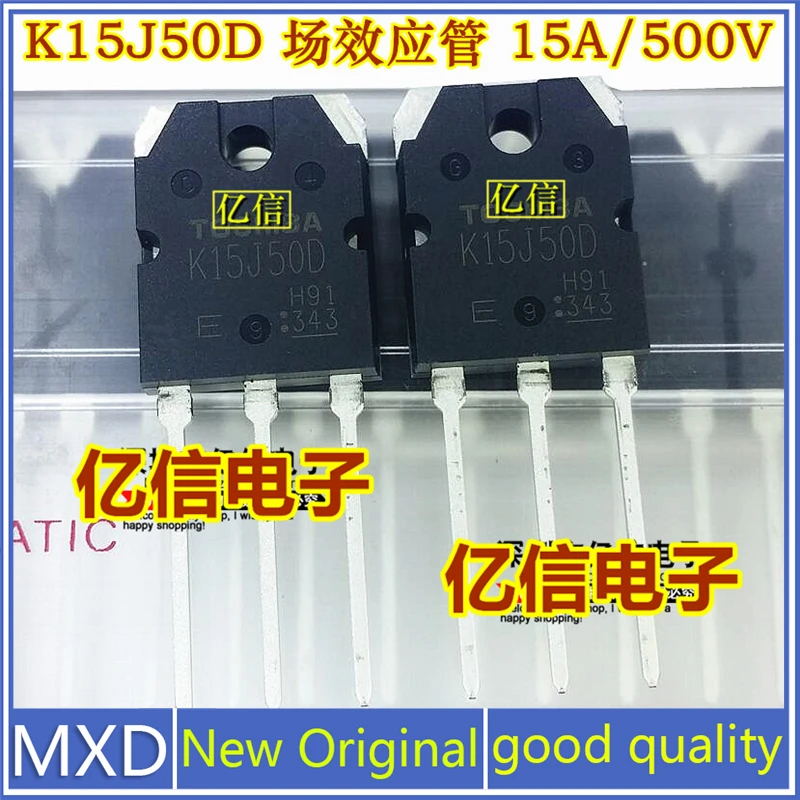 

5Pcs/Lot New Original K15J50D TK15J50D Field Effect Mostube 15A500V TO-3P Good Quality