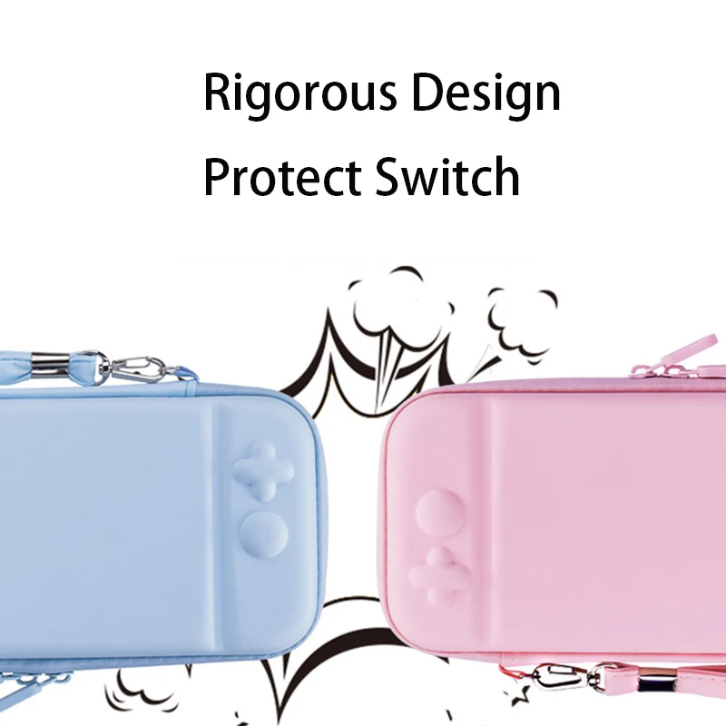 Designer for Nintendo Switch OLED Case Holder Bag Animal Crossing Nintendoswitch Cover Cute Portable Pouch with Bracket