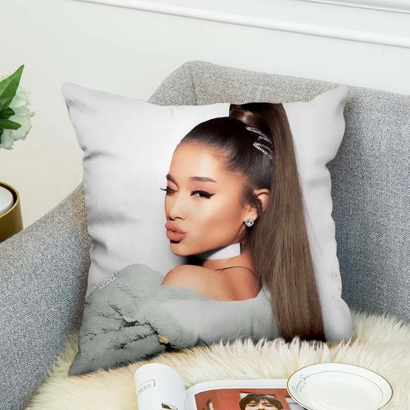 

Ariana Grand Pillow Case Polyester Decorative Pillowcases Throw Pillow Cover style-9