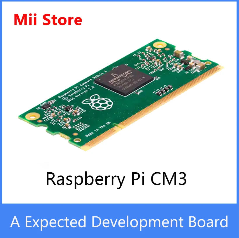 Raspberry Pi Compute Module 3 Developed board 1GB RAM 64-bit 1.2GHz BCM raspberry pi 3 SODIMM connector supports window10