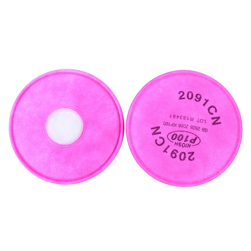 1Pair/2PCS 2097/2091 Particulate Filter P100 For 3M 6200/6800/7502 Painting Spray Industry Mask Respirator New