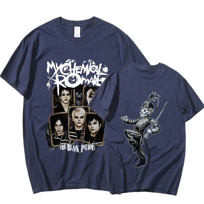 Vintage MCR The Black Parade Merch T-shirt My Chemical Romance New T-Shirt Punk Rock Summer T Shirt 2021 Fashion Top Tee Shirt