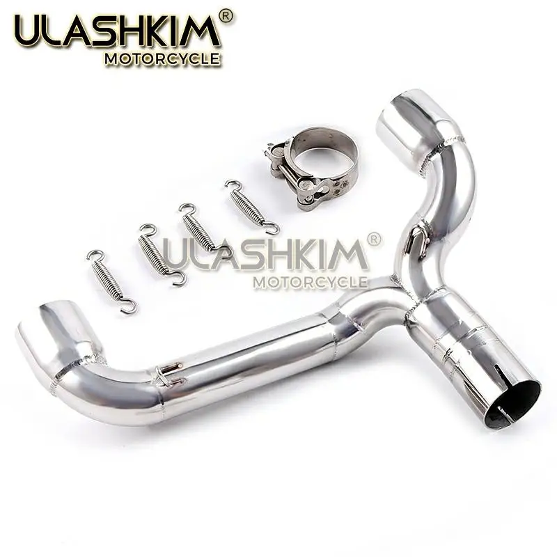 Slip On For Suzuki Motorcycle Full Exhaust Muffler Escape System GSR400 GSR600 BK400 BK600 GSR BK 400 600 Modified Link Pipe