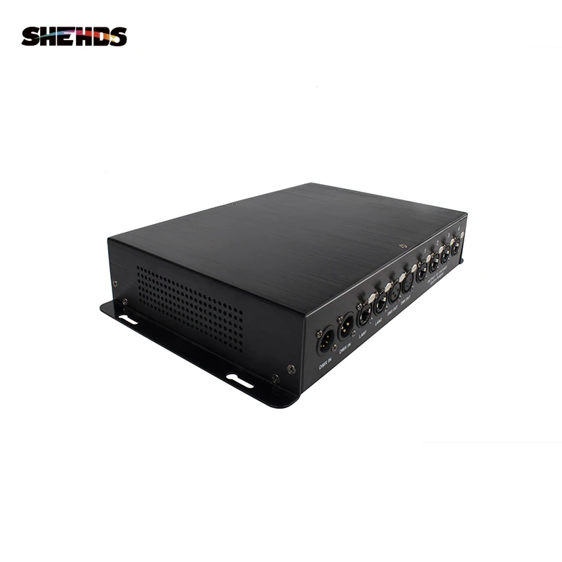 SHEHDS Pixel Lighting Decoder Stage Lighting Decoding Connection With Light Console/Network Cable Best For Pixel Lighting