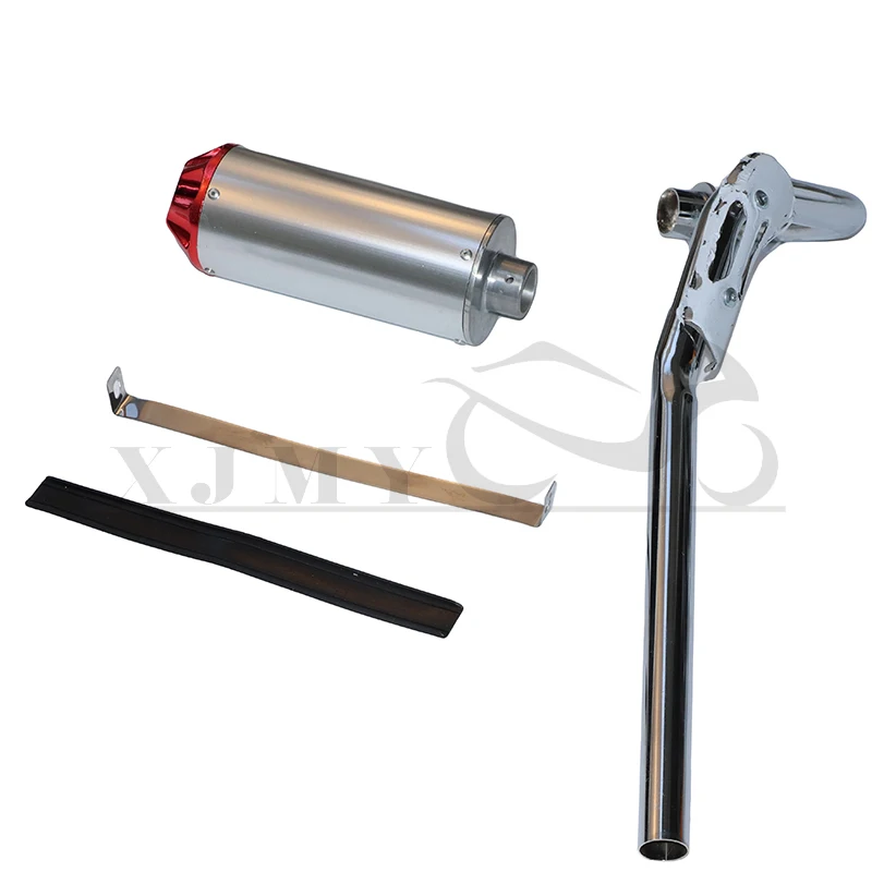 

Honda XR50 CRF50 motorcycle CNC exhaust pipe system muffler 110cc 125cc 140cc pit off-road vehicle