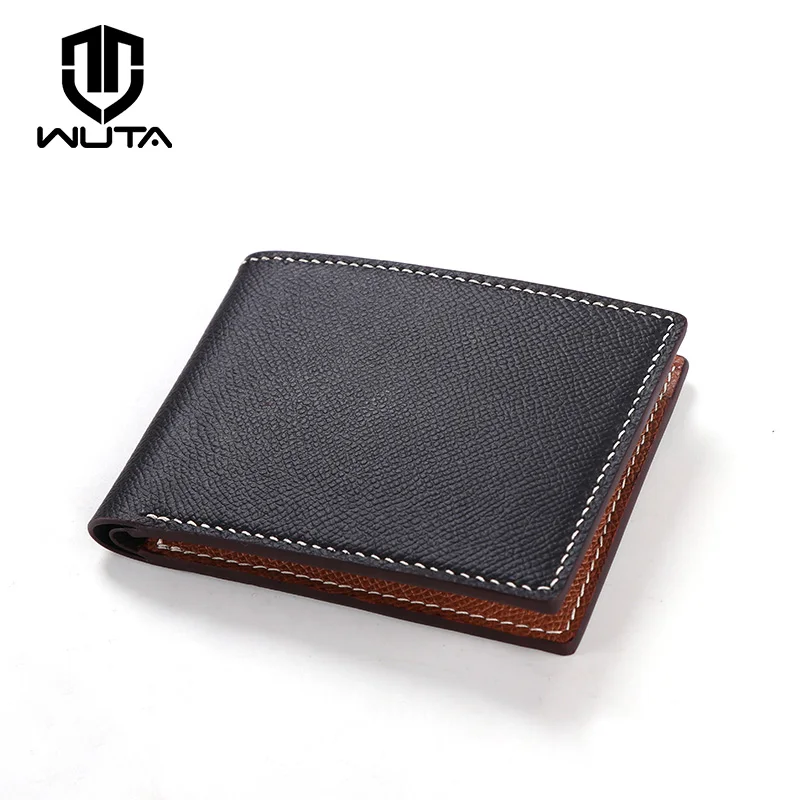 WUTA 718 Business Short Wallet Kraft paper Template Leather Craft DIY Tools Model