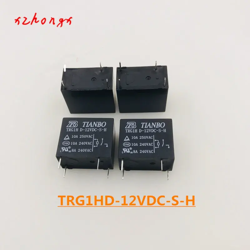 TRG1HD-12VDC-S-H TRG1H D-12VDC-S-H TRG1HD-24VDC-S-H TRG1H D-24VDC-S-H 4PINS 10A Power Relay