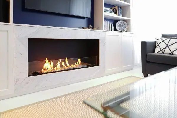 

21 AUG Inno-Fire 30 inch silver or black electric fire place decorative smart ethanol burner