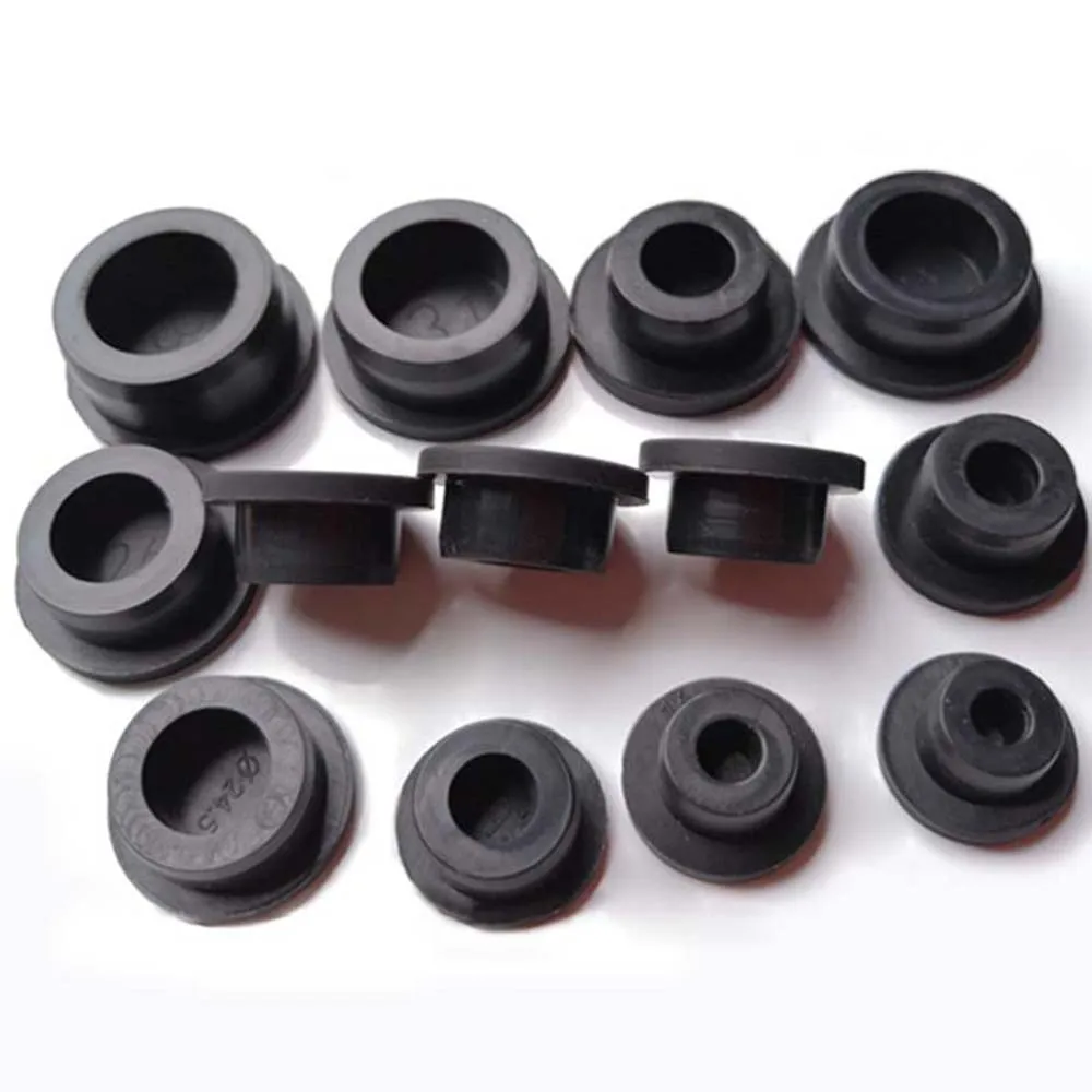 

4/10/20/50/100 Pcs 15.5mm - 39.3mm Black Silicone Rubber Plug Blanking End Cap Tube Pipe Insert Bung