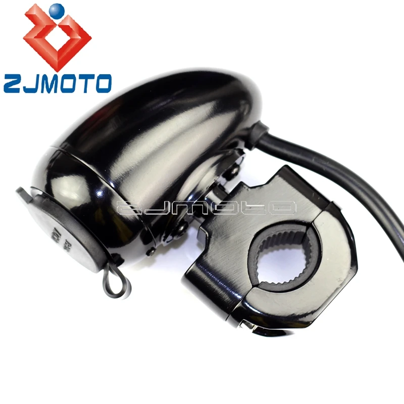 

Motorcycle Black 1" 7/8" Handlebar 12V Cigarette Lighter USB Electrical Power Point Universal for ATV UTV Scooter Motorbike