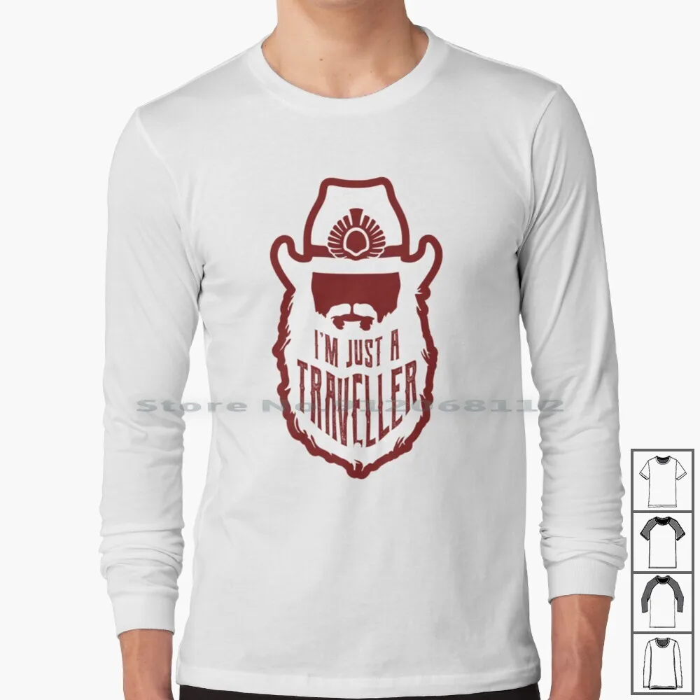 I'm Just A Traveller Long Sleeve T Shirt Chris Chris Stapleton Stapleton Country Music Cowboy Texas Southern Beard Travel