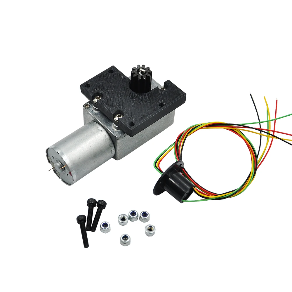 HUINA 1550 Upgrade Metal Driven Rotary Motor for RC Crawler Car RC Metal Excavator