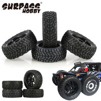4Pcs 1/12 1/14 Off Road Buggy Tires Wheel Rims Front Rear 12mm Hex Hubs for Wltoys 144001 124018 124019 12428 FY03 RC Car