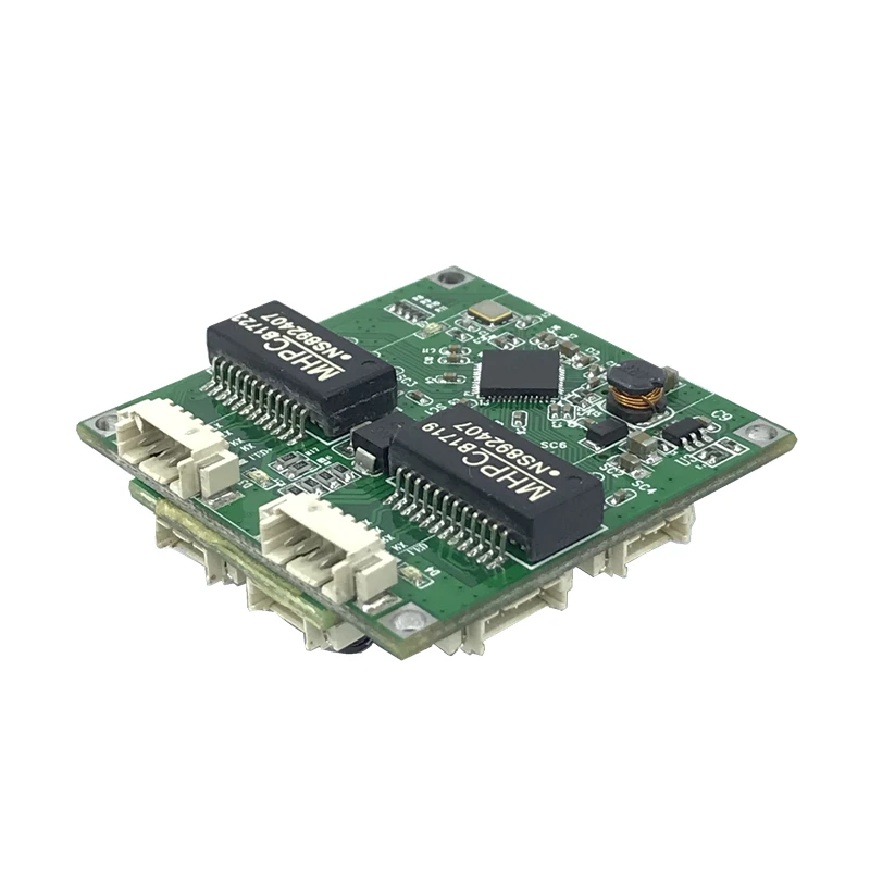 BuckโมดูลPOE Switch Board 802.3af/ที่พอร์ต30Wสำหรับกล้องIp Nvr Ipโทรศัพท์4 Poe PDแยกBuck 12V