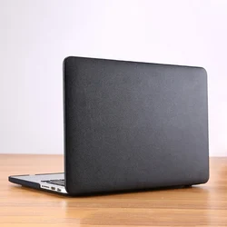 PU+PC Laptop Case for Macbook Pro 14 Case M5 M4 M2 2023 M3 Pro 16 Touch Bar Funda for Macbook Air 13 Capa M1 2020 Pro 15 12 Case