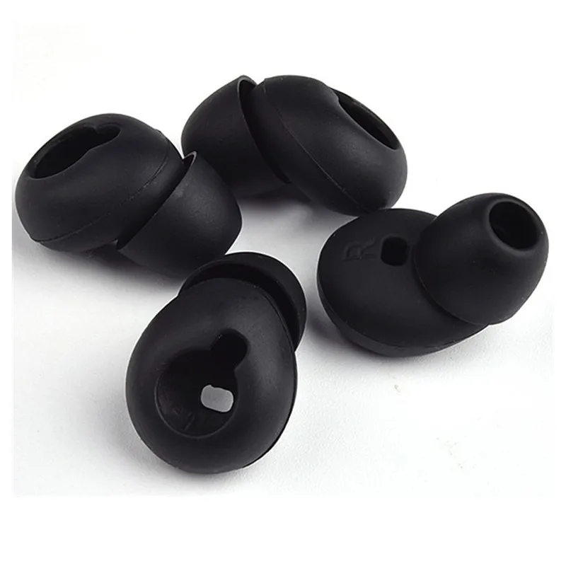 2 пары средних нескользящих прочных силиконовых сменных гелевых подушечек для наушников Samsung Gear Circle, совместимых с Bluetooth