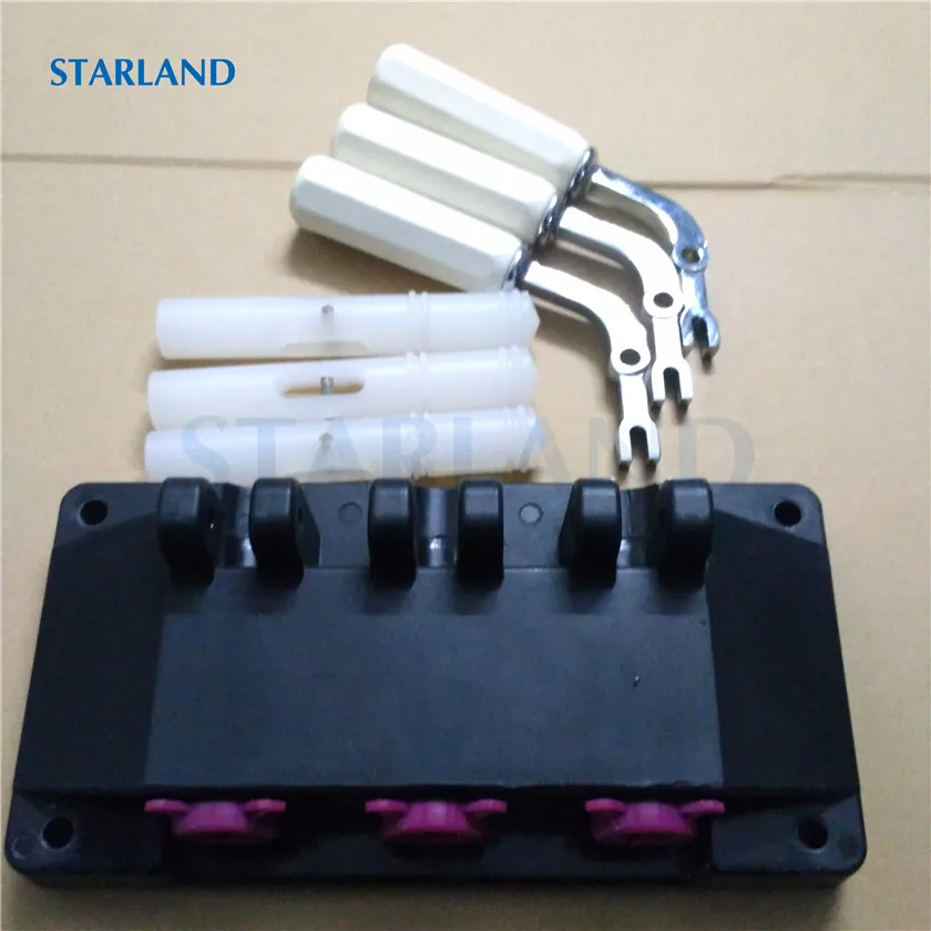 1 комплект запасных частей для блока передней панели + 3 ручки, аксессуары для машин для мороженого XQ