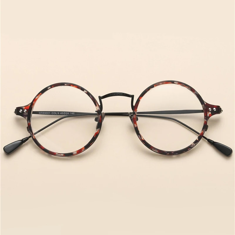 

TR90 оправа для очков, мужские винтажные круглые прозрачные очки для глаз, женские и мужские Оптические очки, оправы для очков по рецепту, круглые очки