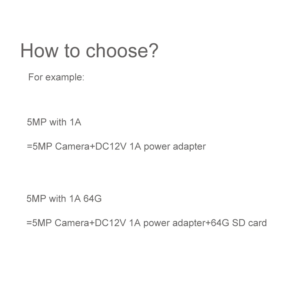 Gadinan 5MP WiFi IP Camera 3MP 1080P HD Outdoor Waterproof Baby Monitor Night Vision Audio Record Security CCTV Camera ICSee APP