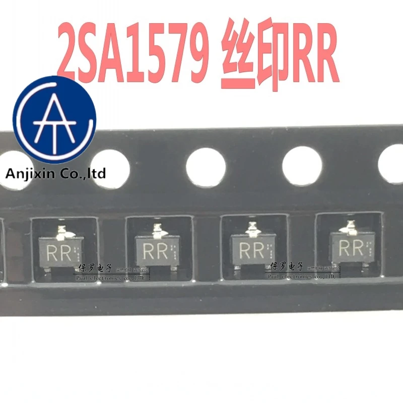 10pcs 100% orginal new transistor 2SA1579T106R 2SA1579 silk screen RR SOT-323 real stock