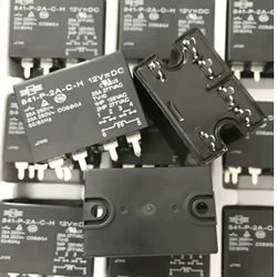 

10PCS relay 841-P-2A-C-H-24VDC 841-P-2A-C-H 24VDC 841-P-2A 841P2A-H 24VDC DC24V 24V 25A 250V 277VAC 6PIN