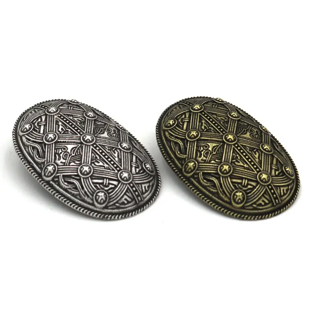 Nordic Viking Amulet fibula Brooches Vegvisir Scandinavian Compass Icelandic Wicca Talisman celt Knot Brooch Badge Pin Viking B