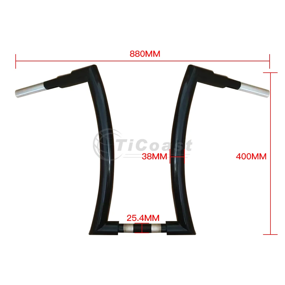 25 مللي متر دراجة نارية المقود 16 "/18"/20 "ارتفاع السحب بار ل هارلي سبورتستر XL883 XL1200 X48 X72 ليلة قضيب SPE VROD عجلة القيادة