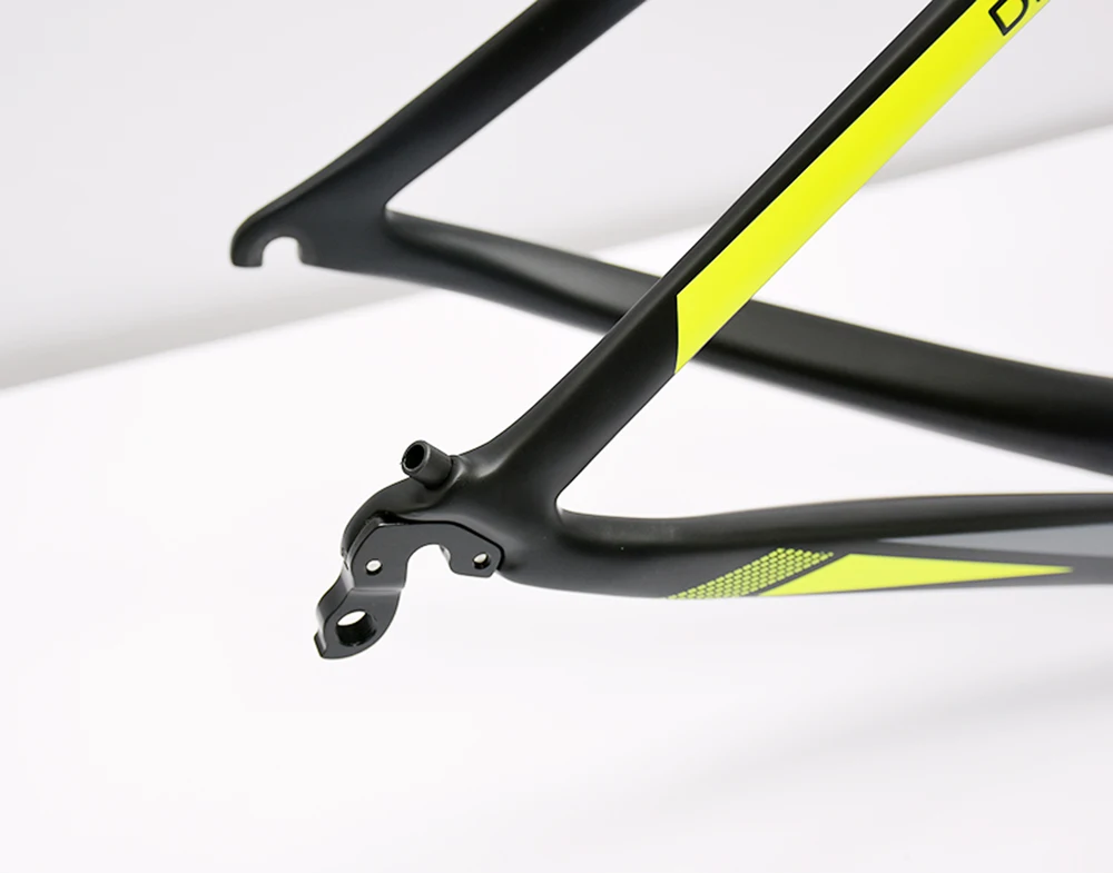 T1000 Full Carbon Road Bike Frameset, Includes Fork, Saddle Handlebar Clamp, Seatpost, Headset Hanger, Bicycle Frame