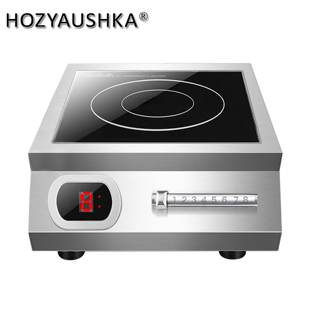 HOZYAUSHKA 5000W High Power Induction Cooker Magnetic Control Slider Control Panel Induction Cooker