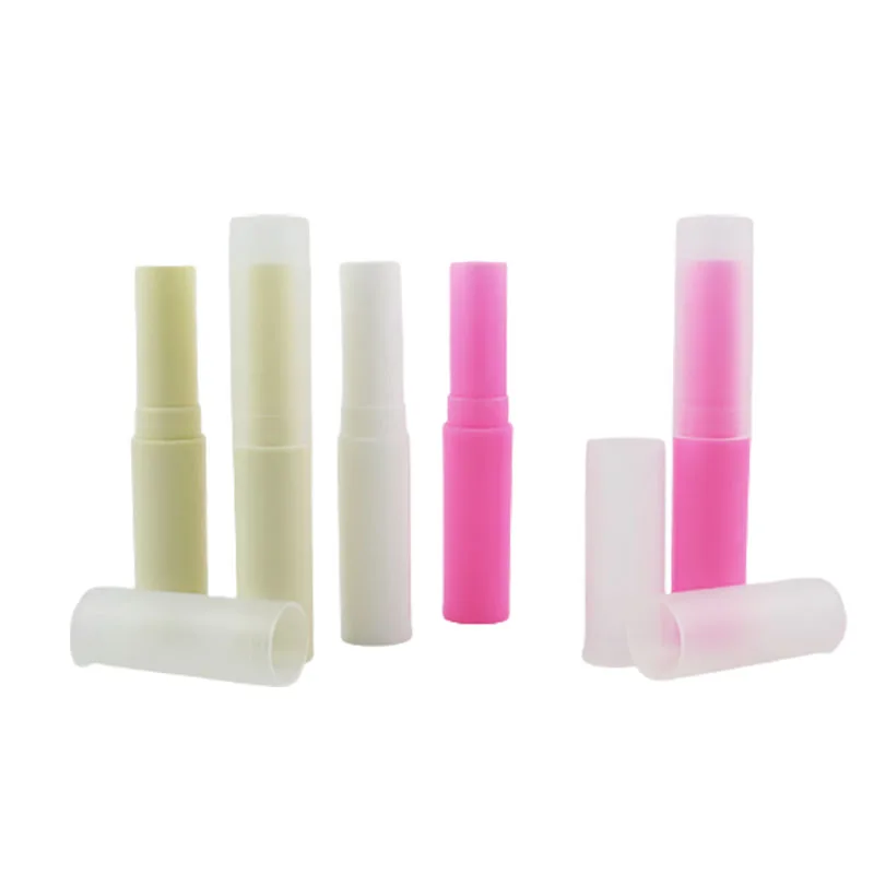 100 x 4ml Empty Mini Lipstick Bottle Lip Gloss Tube Lip Balm Tube Container With Cap 4g Cosmetic Sample Containe