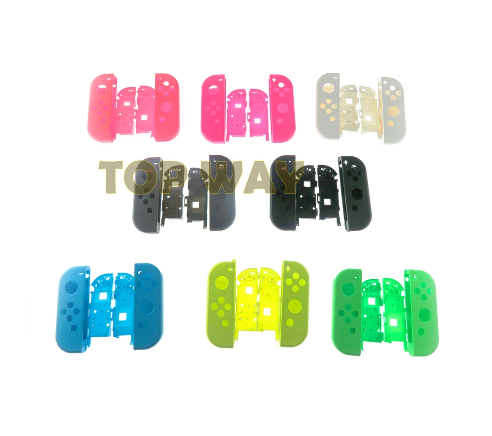 1 zestaw do kontrolera Switch NS NX Joy Con do uchwytu baterii JoyCon Rama wewnętrzna uchwytu z twardego plastiku R L Obudowa Shell Case Cover
