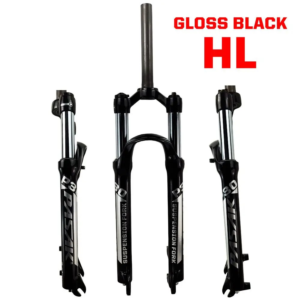 PASAK Magnesium Alloy MTB Bicycle Fork Supension OIL 26/27.5/ 29er Inch Mountain Bike 32 RL100mm Fork For A Bicycle Accessories