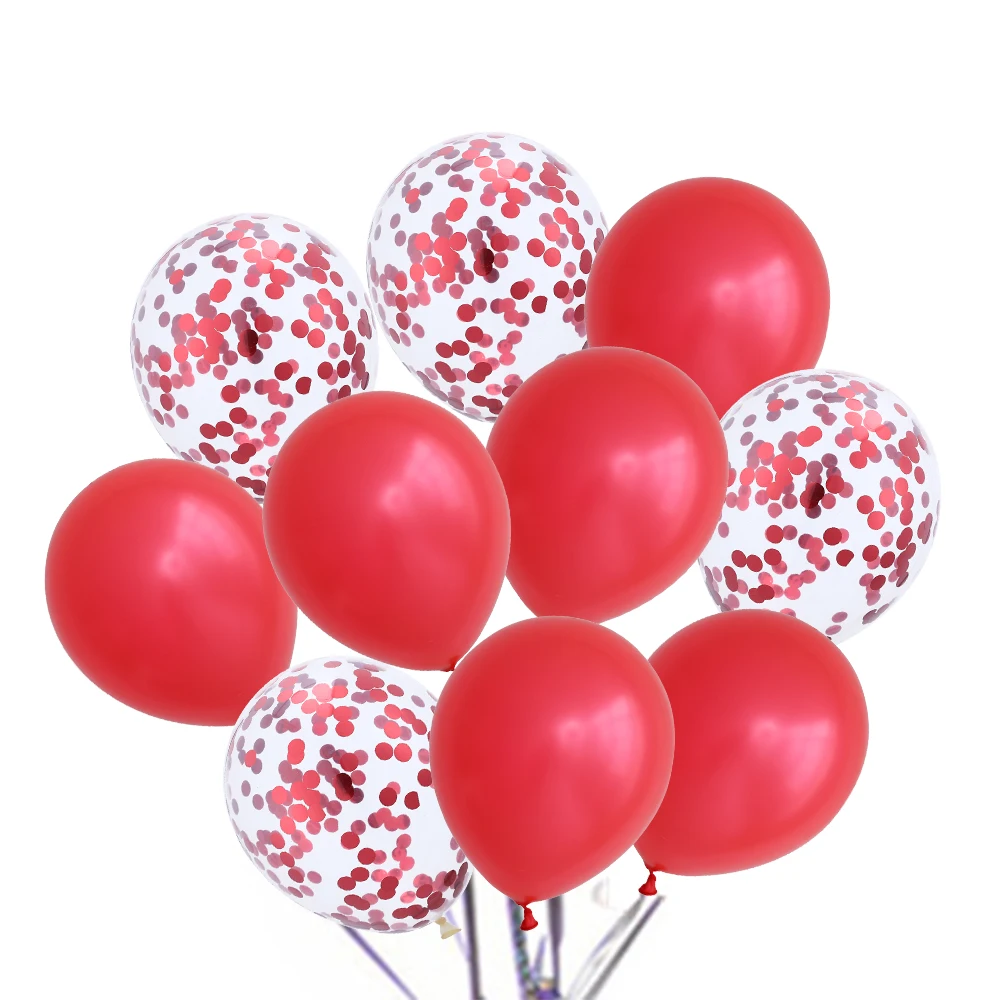 32inch Red Number Foil Balloon Set 0 1 2 3 4 5 6 7 8 9 years Old Birthday Party Wedding Decoration Happy Birthday Balon Kid Toys