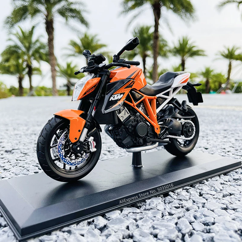 Maisto 1:12 ktm 1290-スーパーデュークrモーターサイクル,合金,本物の認定ダイキャストモデル,おもちゃの車のコレクション,ギフト